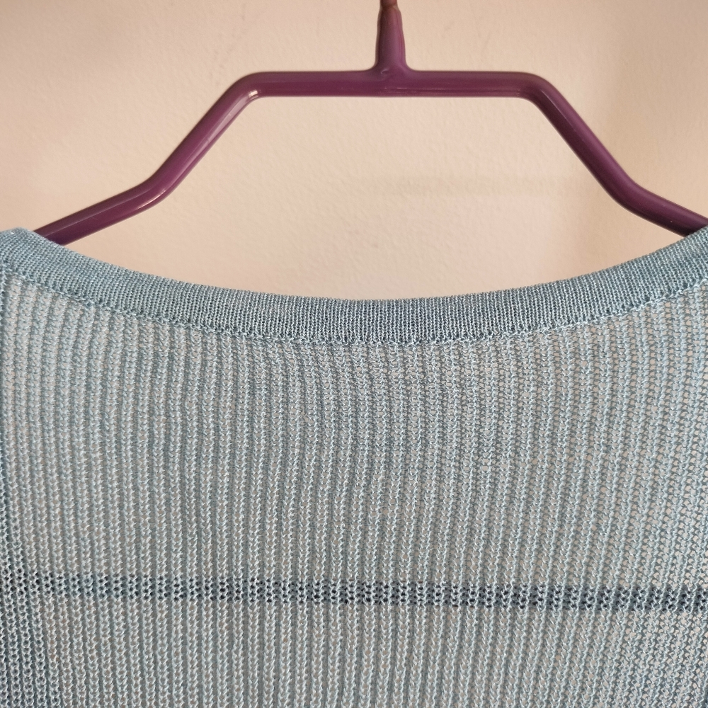 🎂 Bell Sleeve Light Blue Cardigan - Picture 6 of 15